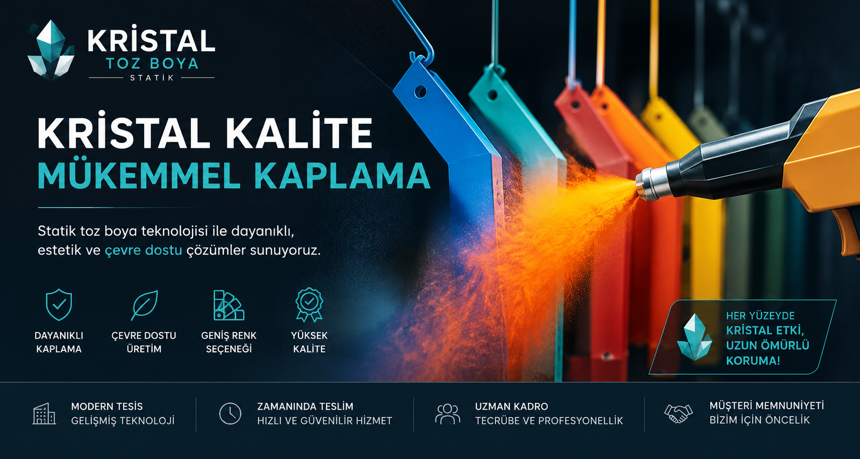 Kristal Statik Boya
